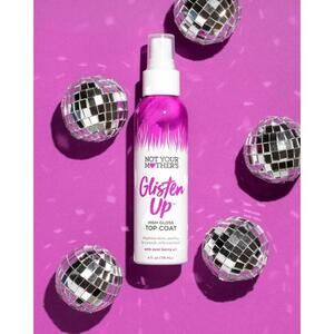 Not Your Mother's Glisten Up Shine Spray, Hair Shine Spray, 4 oz